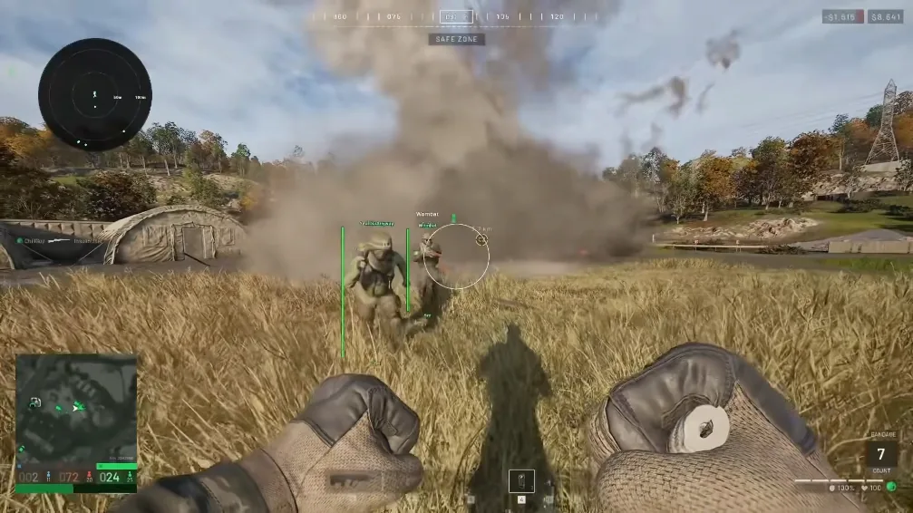 Squad fight readouts